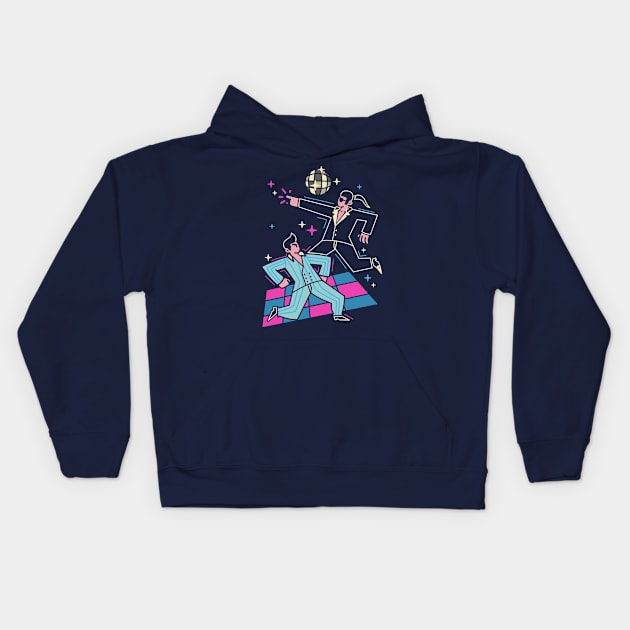 Never Sleep Kids Hoodie by Jaime Ugarte